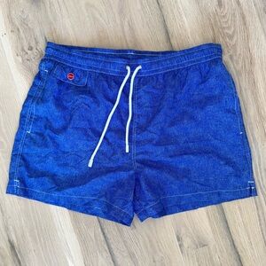 Kiton Classic Blue Swim Shorts